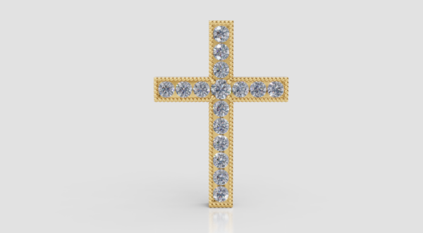 Diamond Cross Pendant