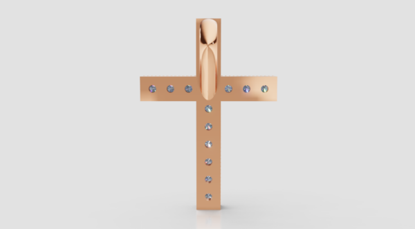 Diamond Cross Pendant