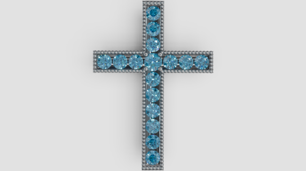 Diamond Cross Pendant