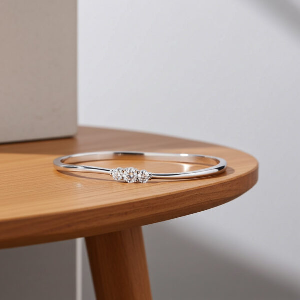 Legendary Curved Diamond Bangle