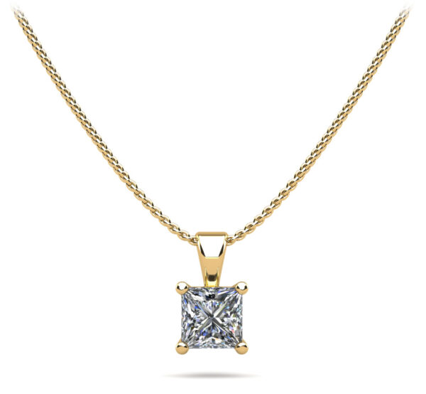Perfect Princess Diamond Pendant