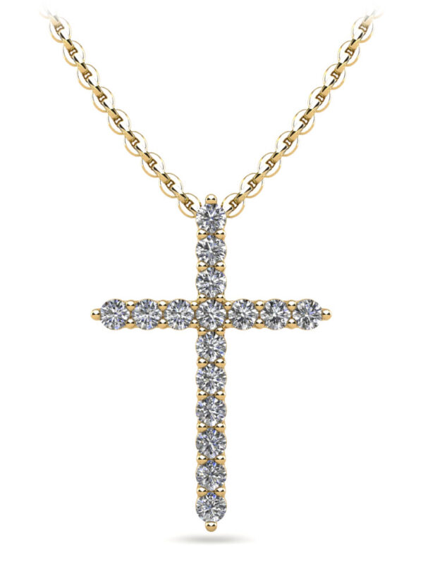 Timeless Cross Diamond Necklace