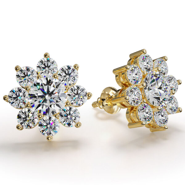 Radiant Elegance Stud Earrings