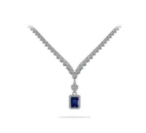 Emerald gemstone set in a modern bezel setting highlighting heirloom stones with contemporary design